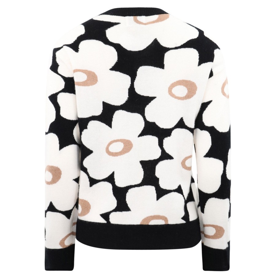 Clothing 27 Miles Malibu | Dolce Floral Pullover Black