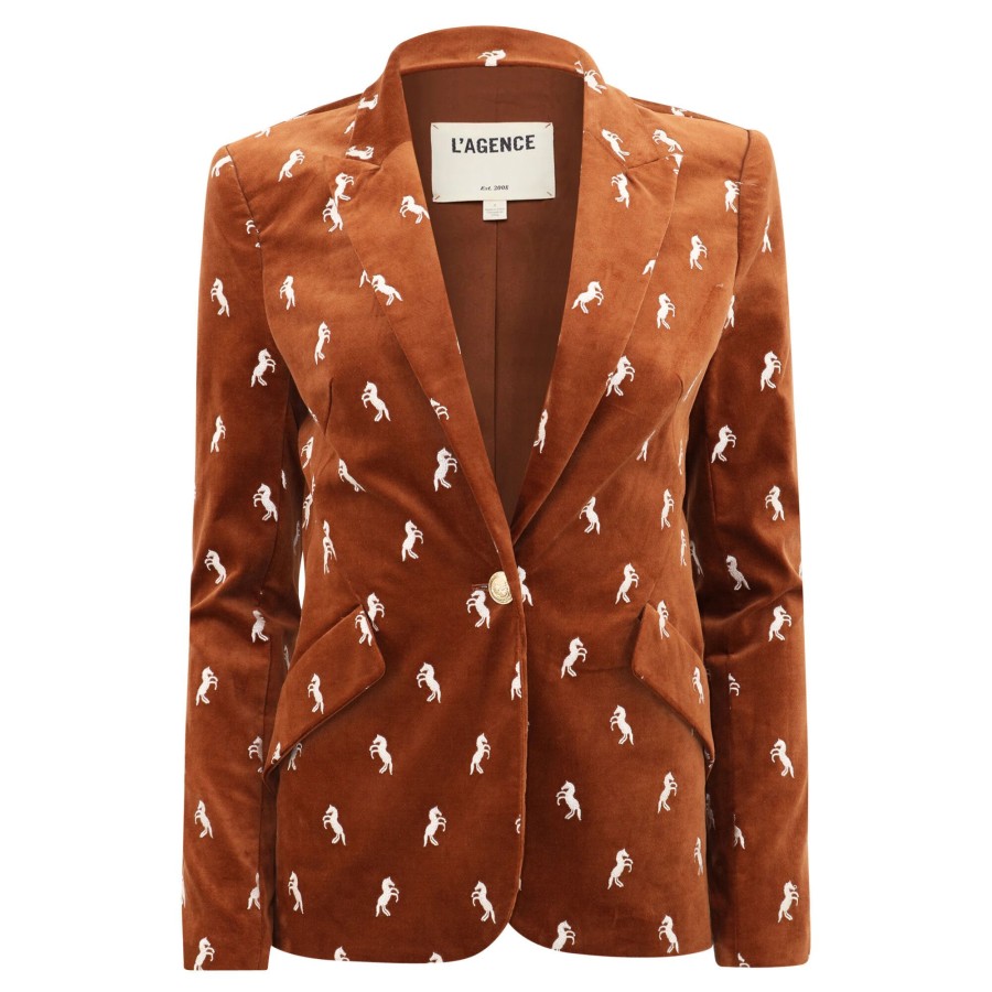 Clothing L'Agence | Chamberlain Blazer WhisBest