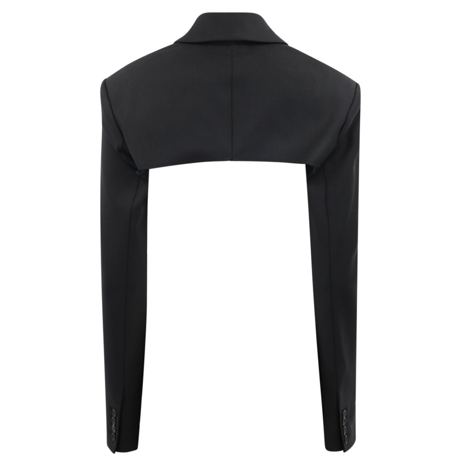 Clothing Monse | Cropped Jacket Black