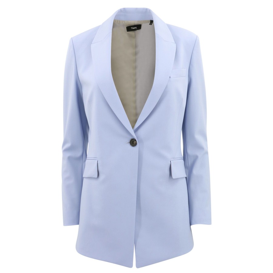 Clothing Theory | Etiennette Traceable Blazer Grotto