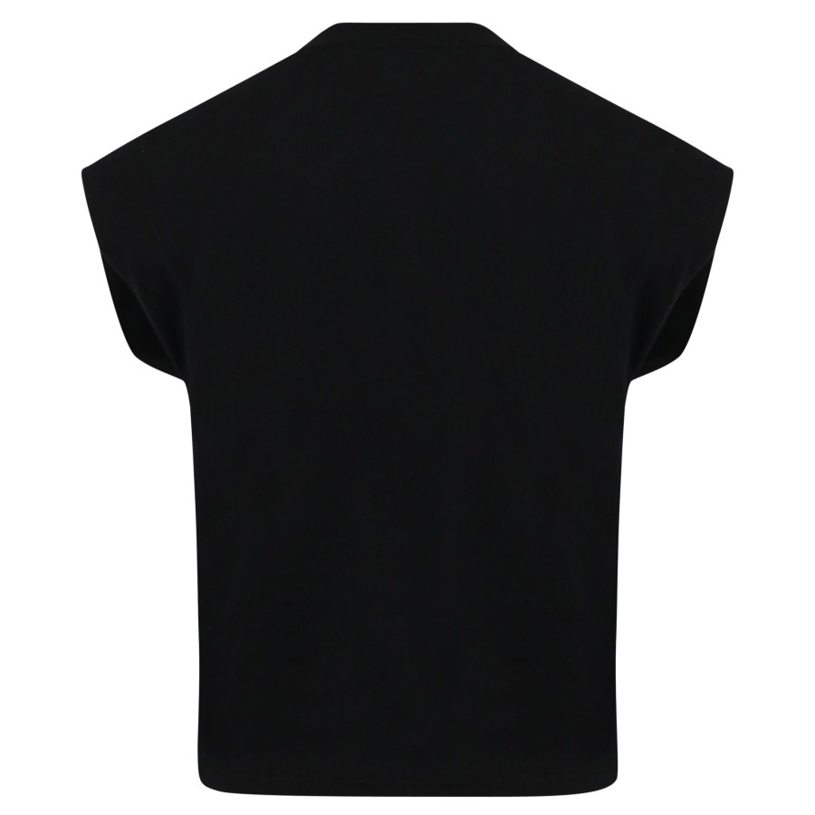 Clothing Frame | Le High Rise V-Neck Tee Noir