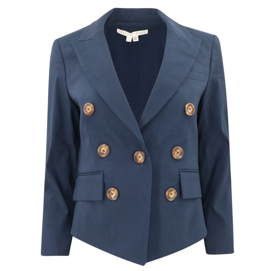 Clothing Veronica Beard | Lutece Dickey Jacket Marine