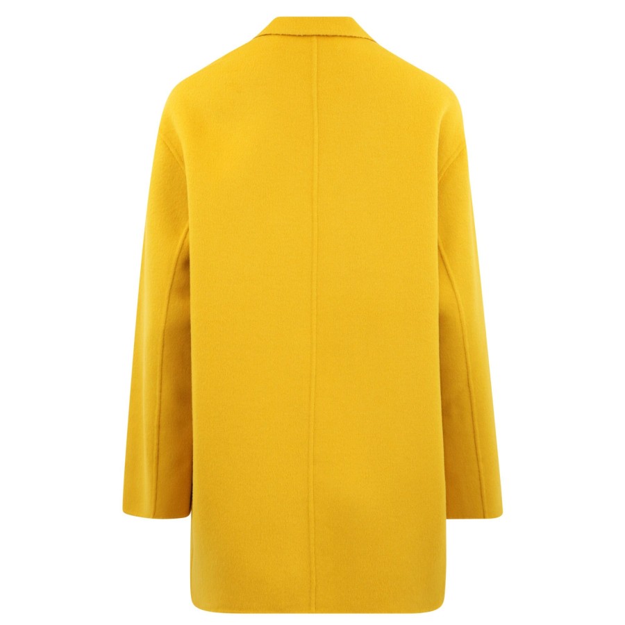 Clothing Odeeh | Double Face Cashmere Wool Jacket Maize