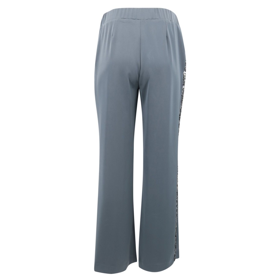 Clothing Sachin & Babi | Alli Tuxedo Sequin Pant Gunmetal