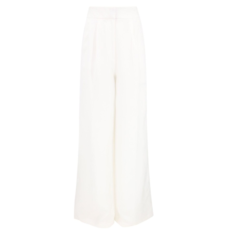 Clothing Milly | Noelani Twill Pant White