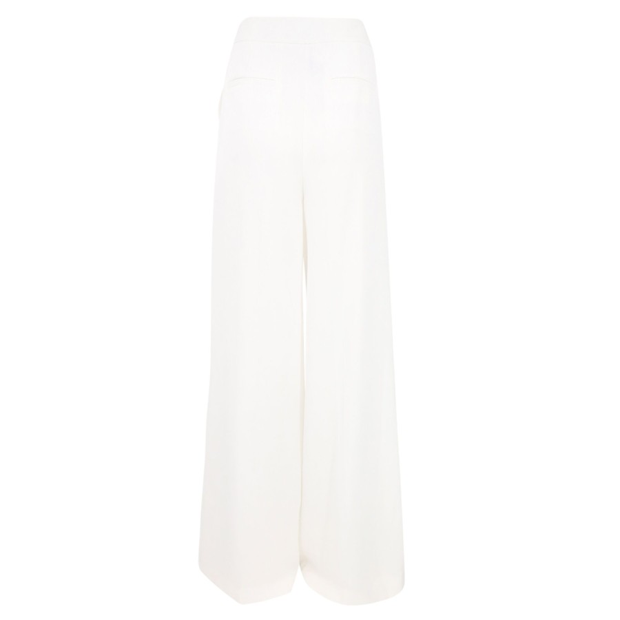 Clothing Milly | Noelani Twill Pant White