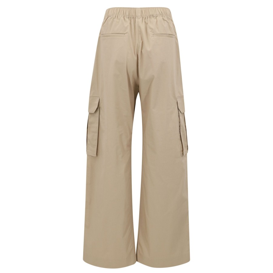 Clothing Stine Goya | Fatuna Heavy Poplin Pants Banana Crepe