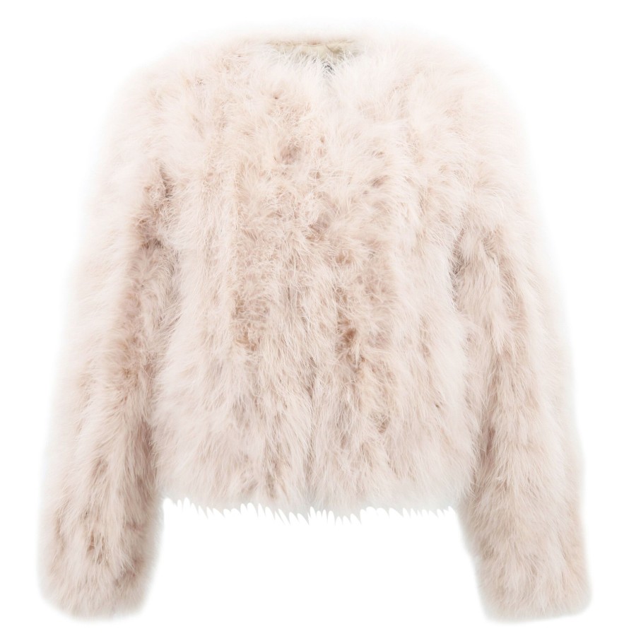 Clothing LaMarque | Deora Feather Jacket Doe