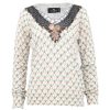 Clothing Etro | Cashmere-Blend Patterned Sweater Yellow Multi