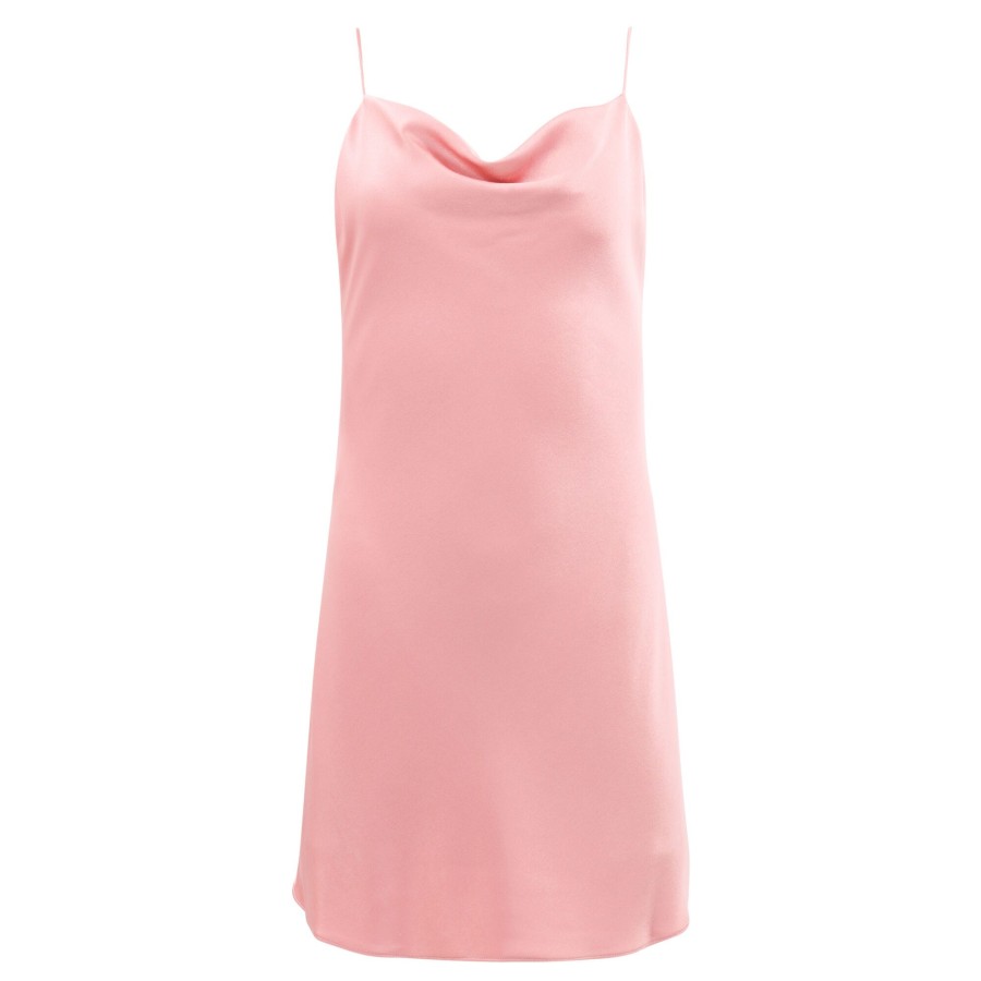 Clothing Alice + Olivia | Harmony Mini Slip Dress Rose