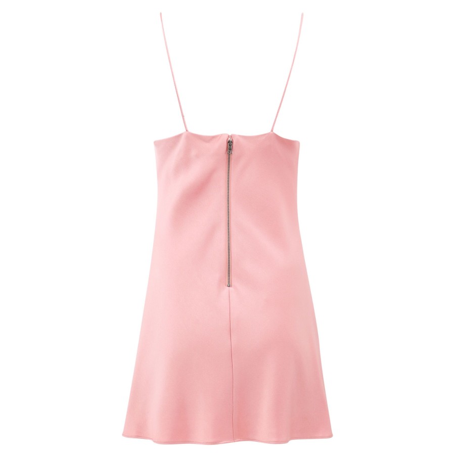 Clothing Alice + Olivia | Harmony Mini Slip Dress Rose