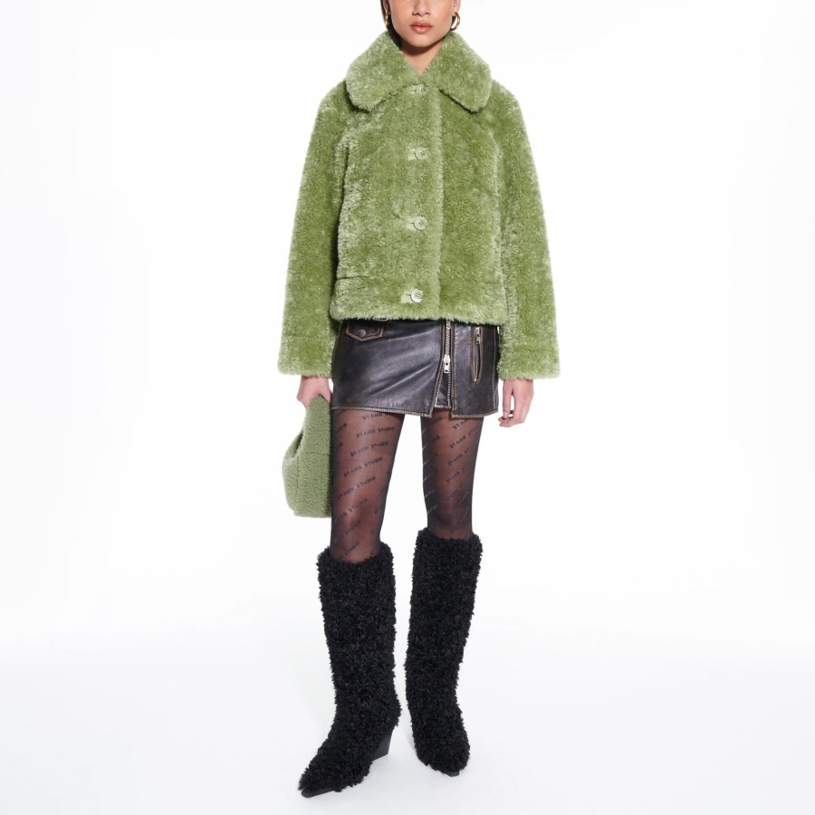 Clothing Stand Studio | Melina Jacket Sage Green