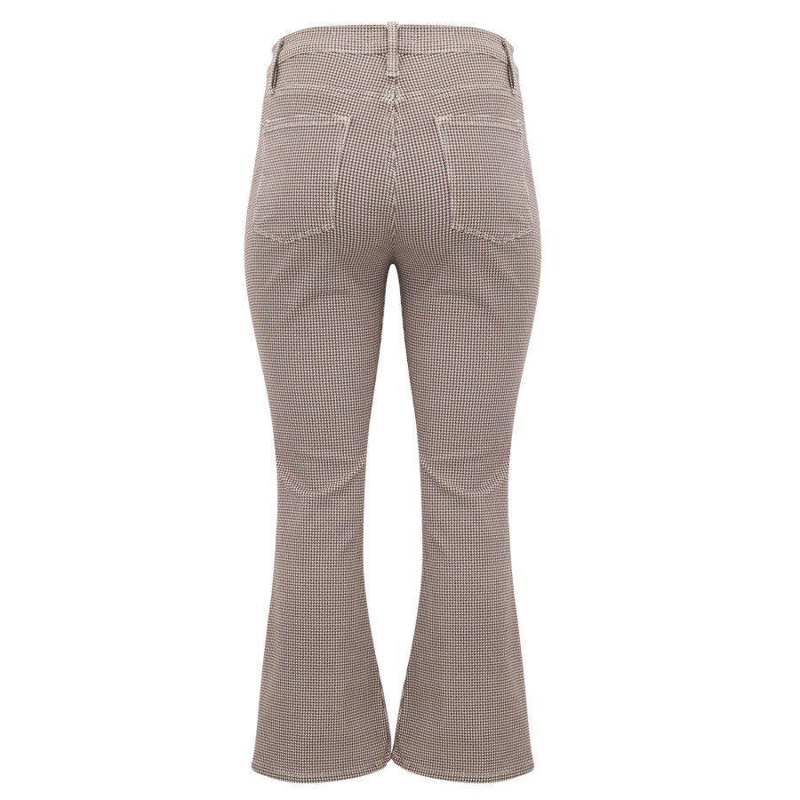 Clothing Frame | Le Crop Flare Pant Camel Multi