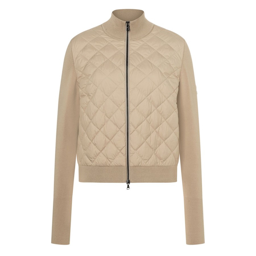 Clothing Bogner | Vitha Down Knit Jacket Tan