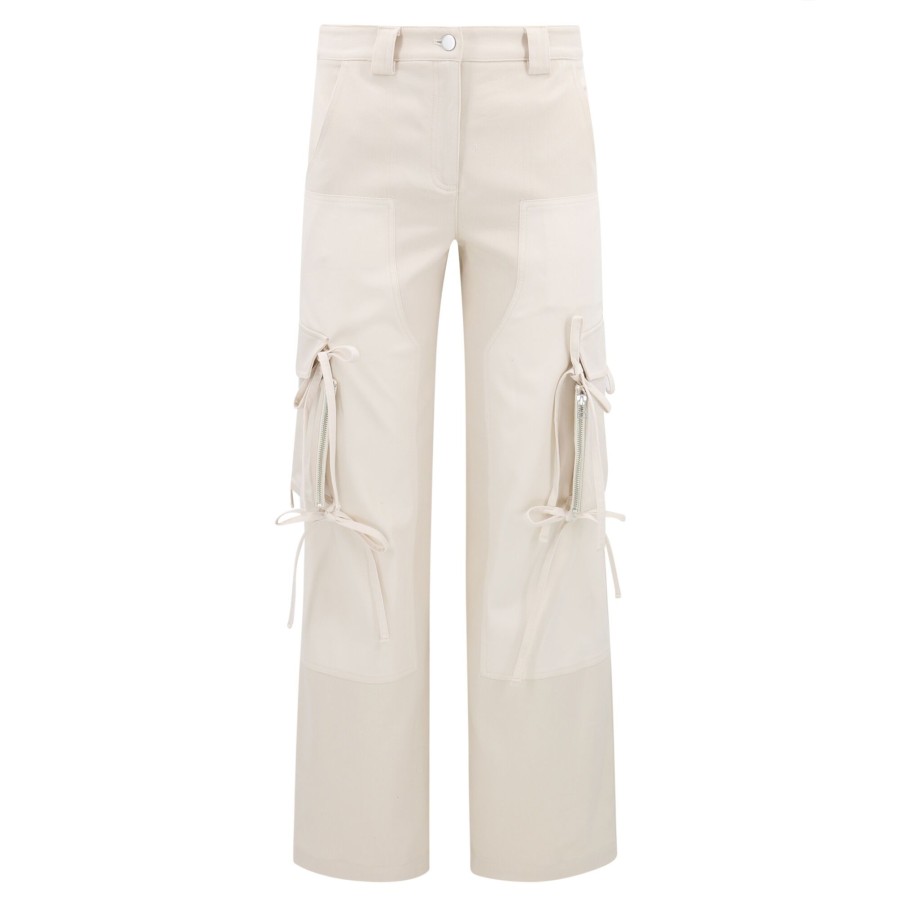 Clothing Twp | Cody Tie Cargo Pant Winter White