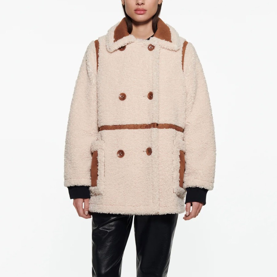 Clothing Stand Studio | Chloe Jacket Off White/Tan