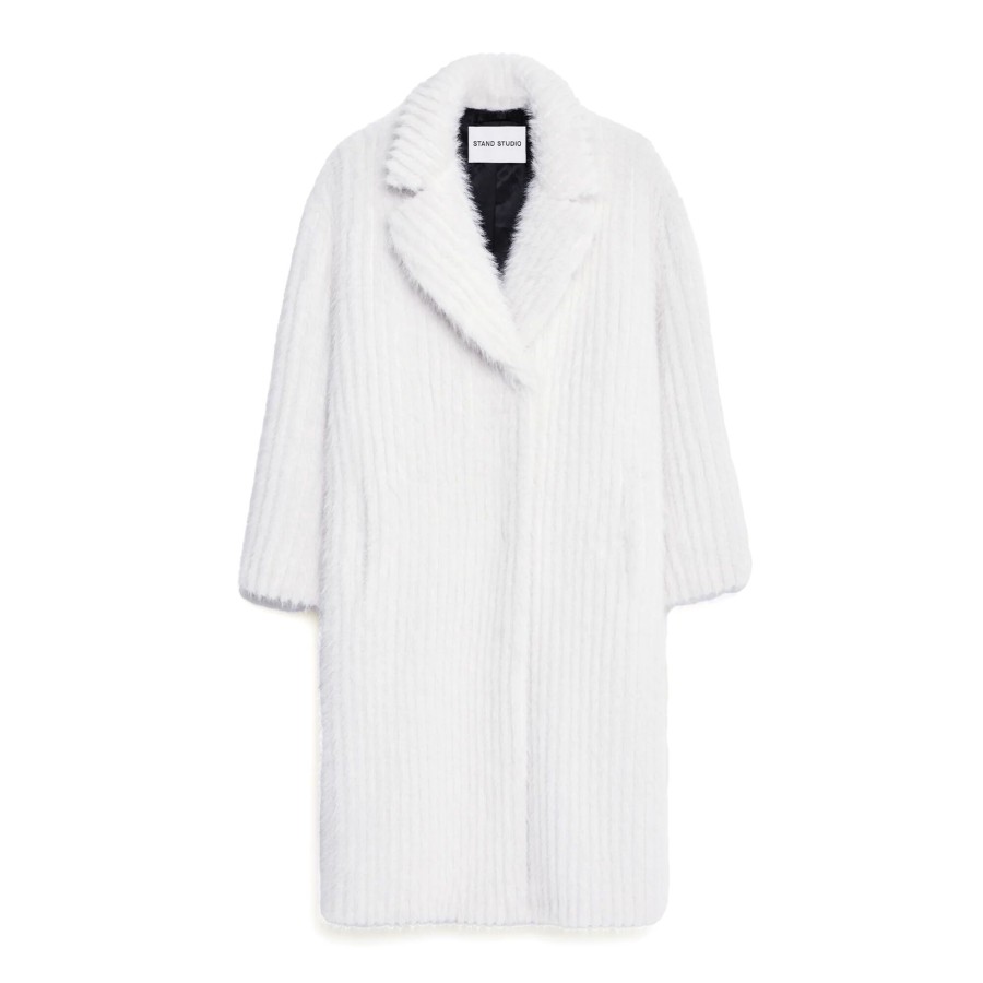 Clothing Stand Studio | Genevieve Coat Off White