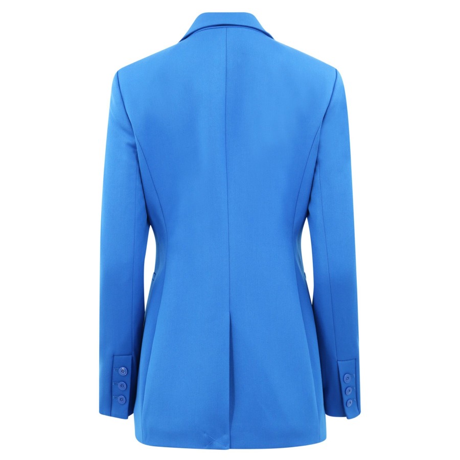 Clothing Alice + Olivia | Breann Fitted Blazer Sapphire