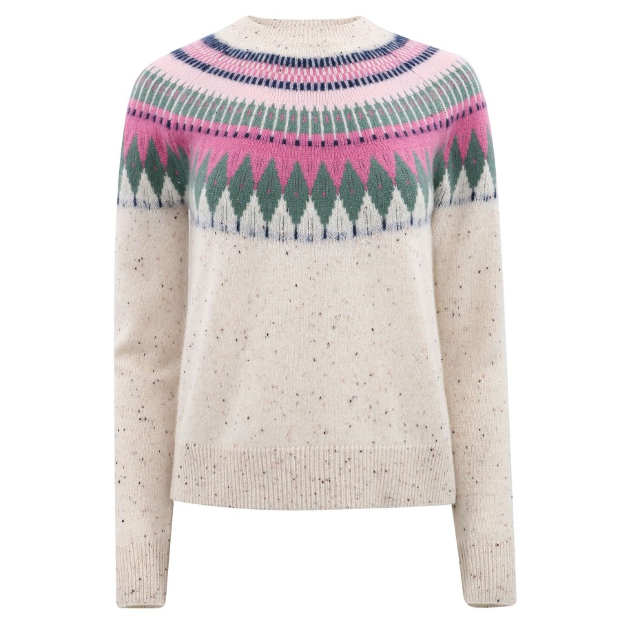 Clothing 27 Miles Malibu | Salena Multicolored Fair Isle Sweater Tinder