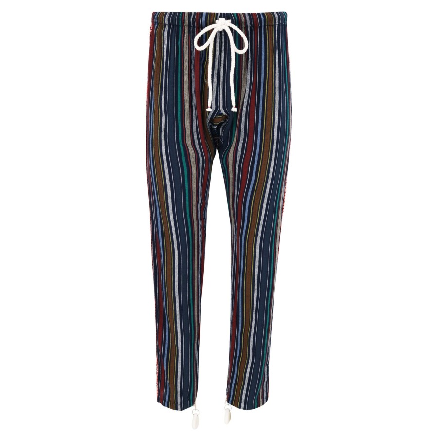 Clothing Monoki | Corsair Striped Pants Blue