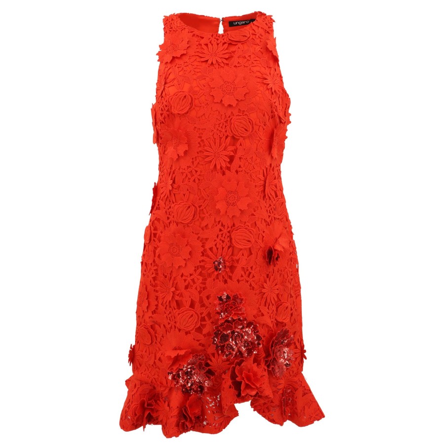 Clothing Ungaro | Coral Dress Orange