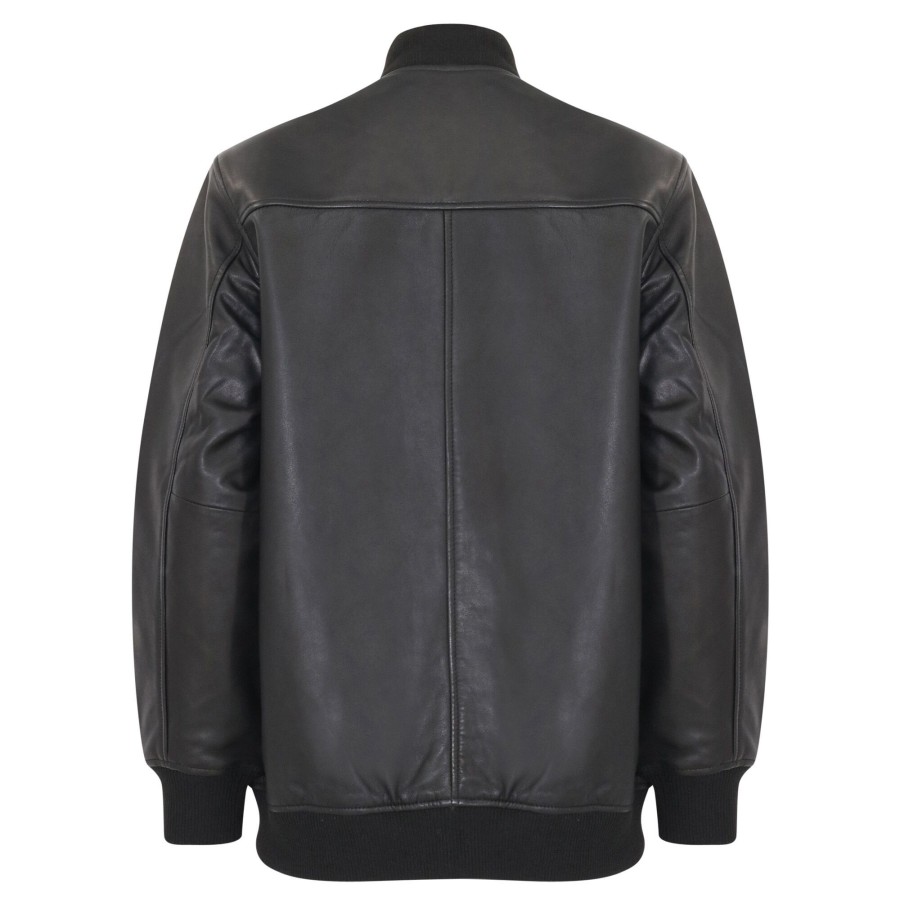 Clothing Sea | Lilia Leather Jacket Black