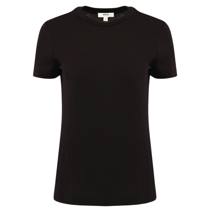 Clothing Agolde | Annise Slim Tee Black