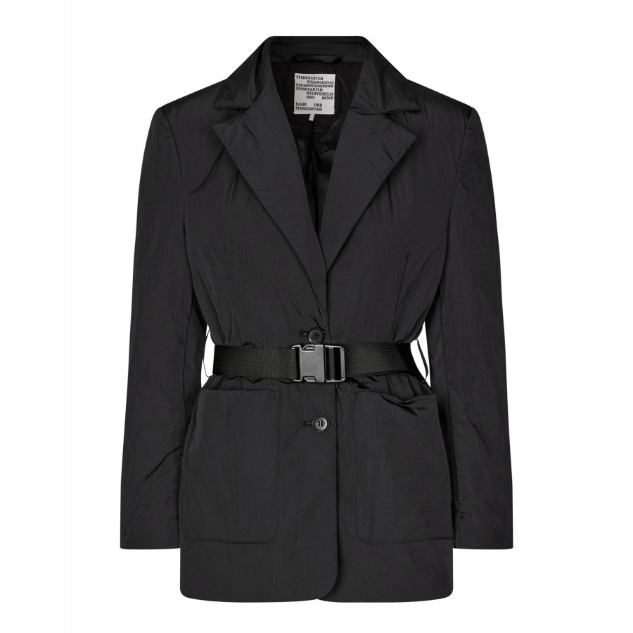 Clothing Baum Und Pferdgarten | Baila Belted Blazer Black