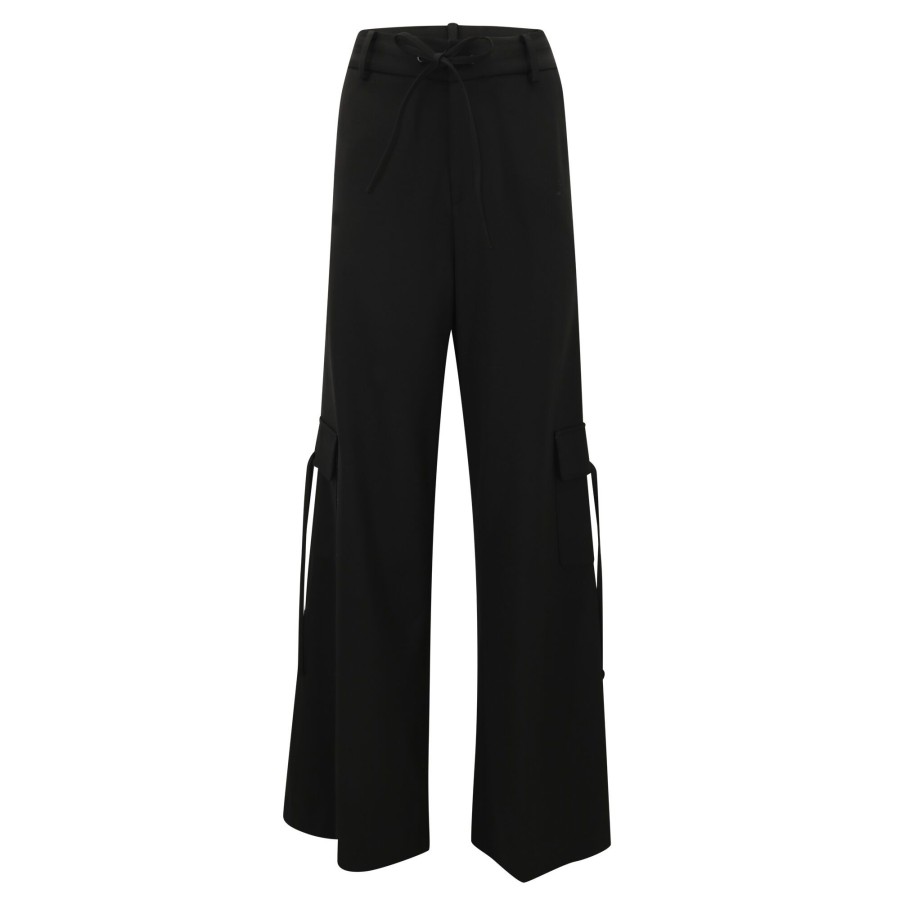 Clothing Monse | Side Slit Cargo Pants Black