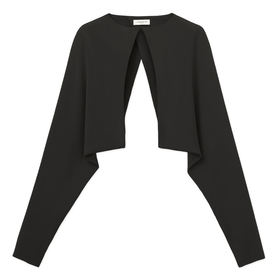 Clothing Lafayette 148 New York | Cutaway Bolero Black