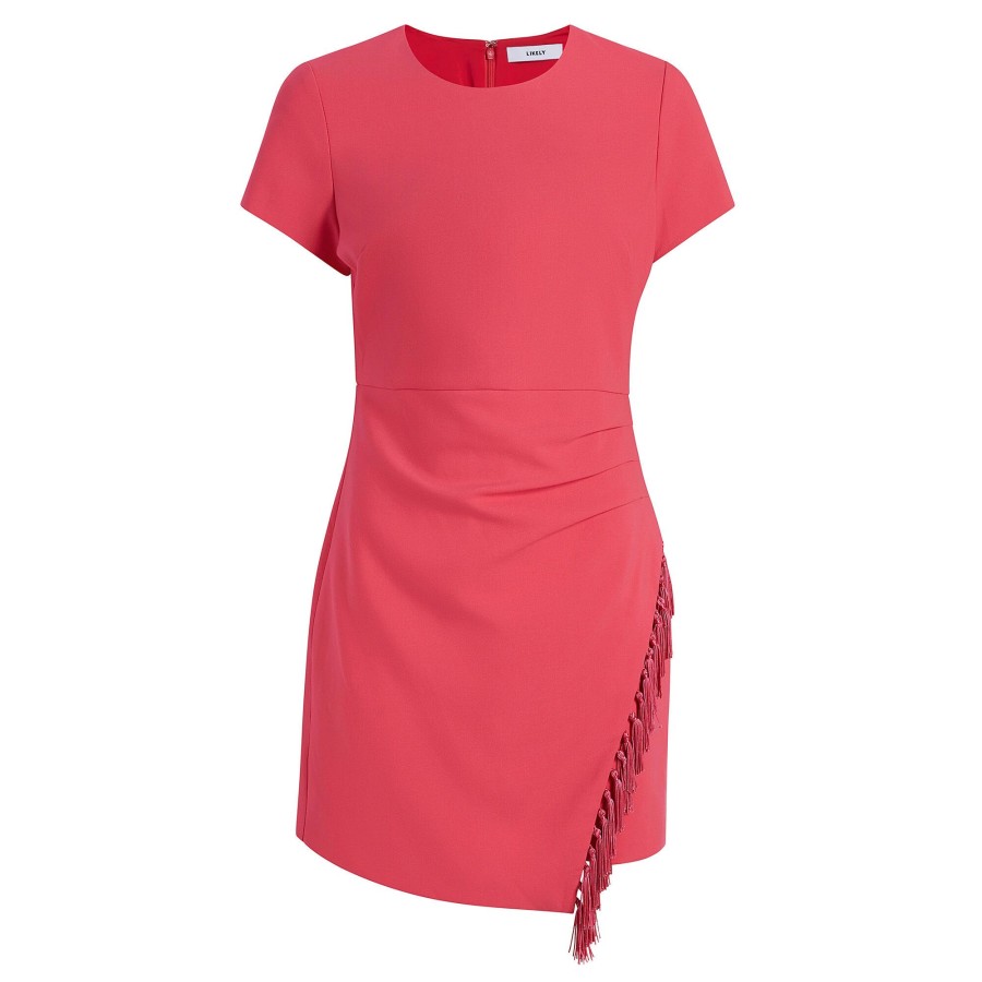 Clothing Likely | Finn Tassle Mini Dress Pinkberry