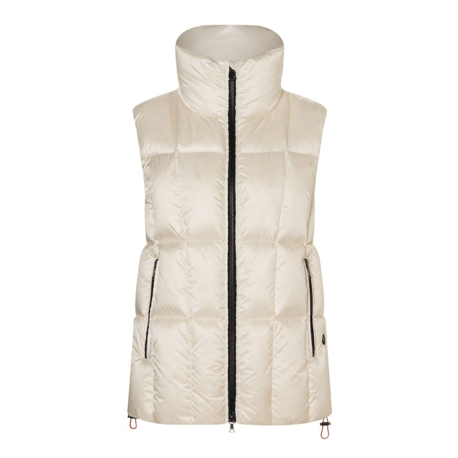 Clothing Bogner | Nina Puffer Vest Off White