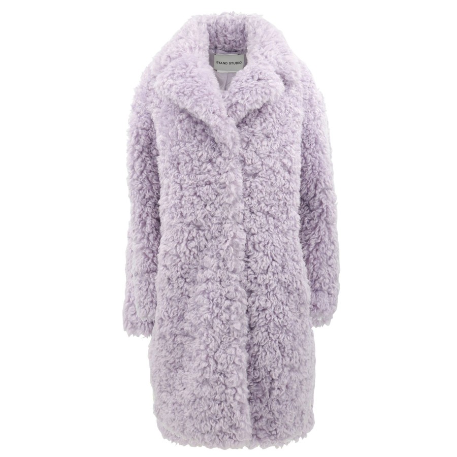 Clothing Stand Studio | Camille Cocoon Coat Lilac